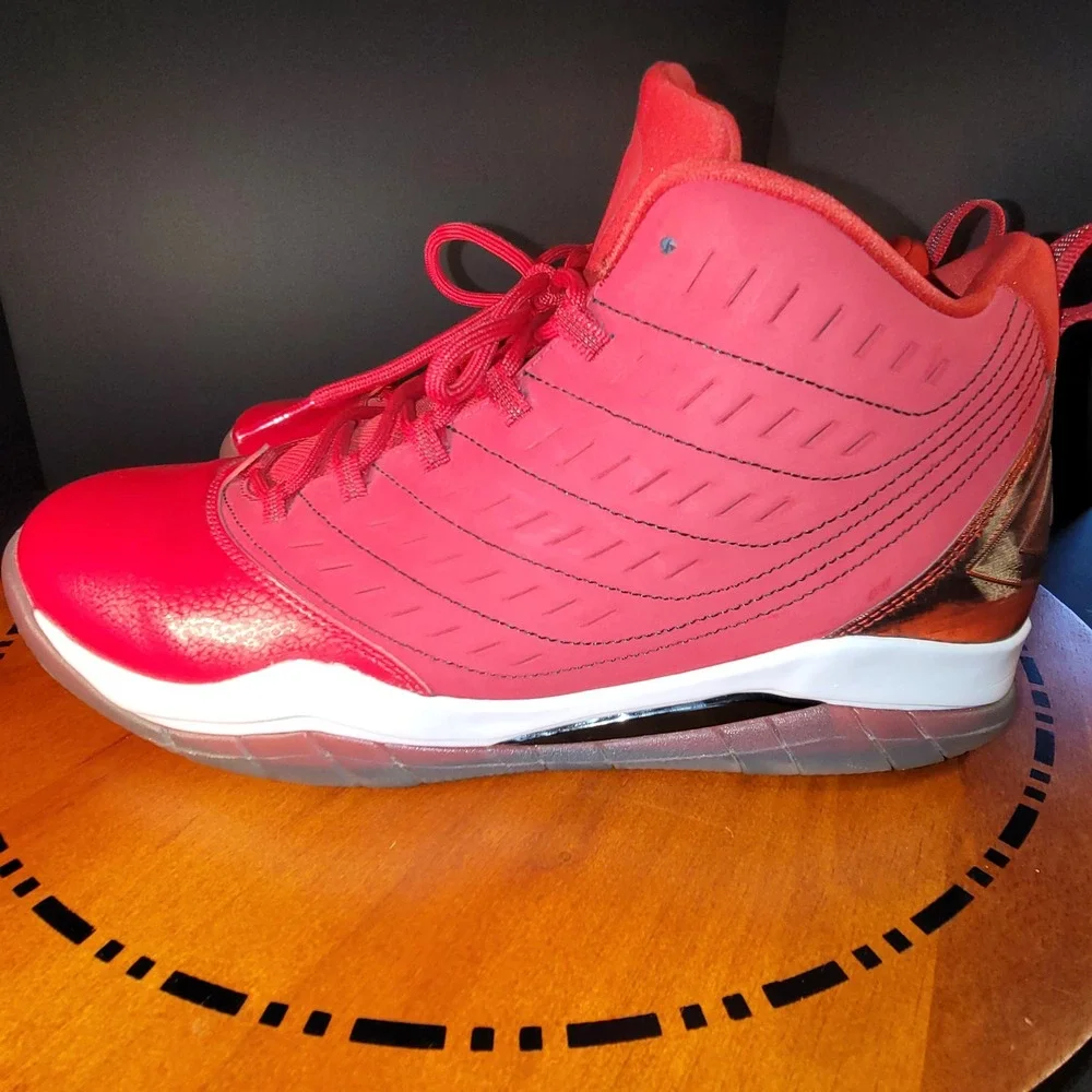 Air Jordan velocity Mens Size 12 Gym Red White Black 688975-601 Basketball